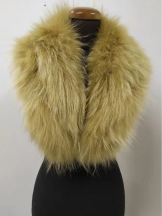 Fur collar,Finn raccoon high quality fur collar, real fur scarf,coat winter accessories