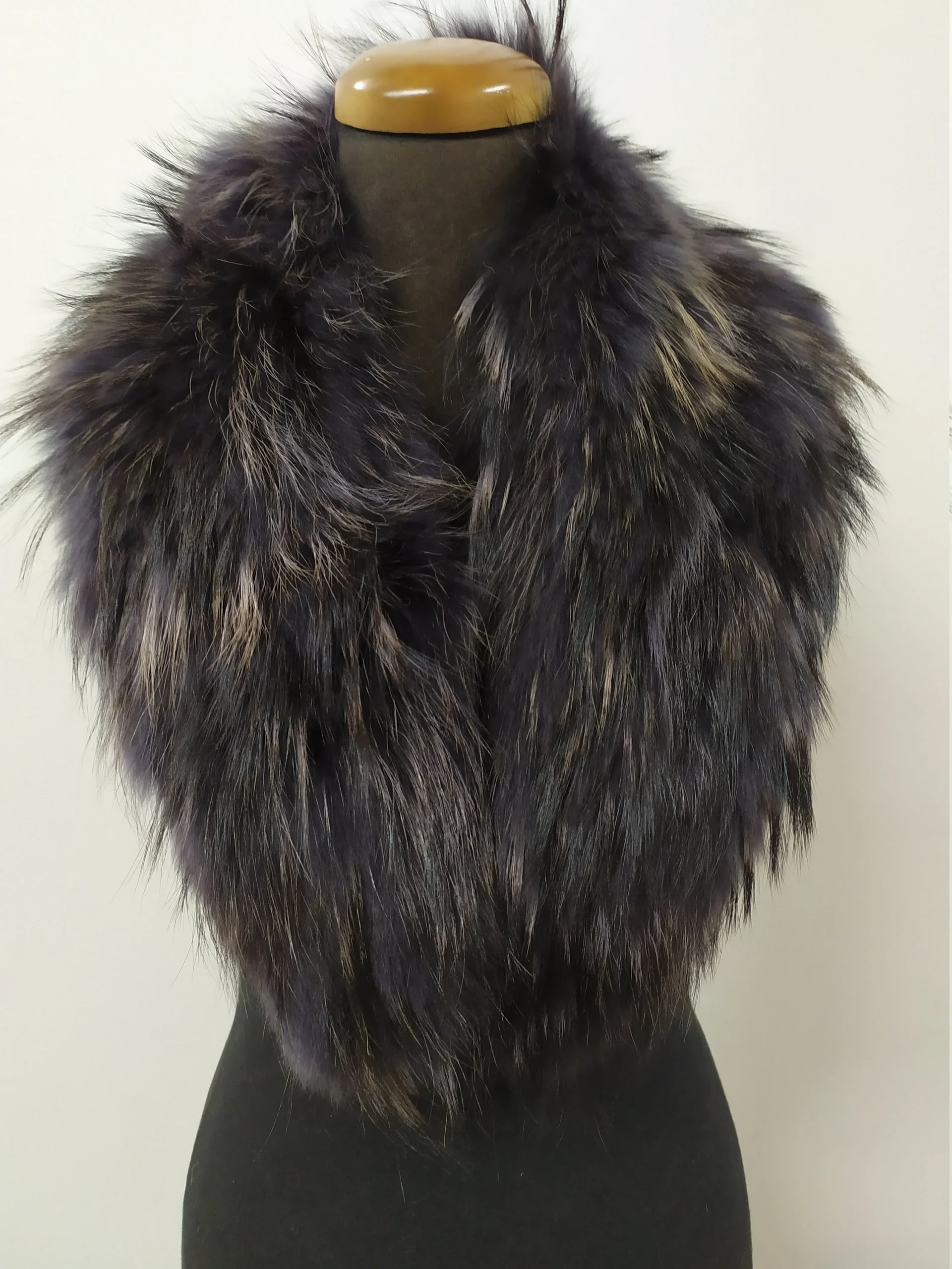 Finn raccoon high quality fur collar , coat winter accessories - Image 5