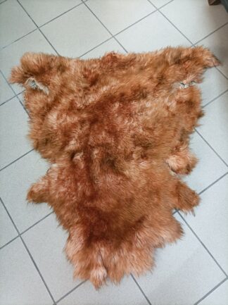 Real Sheep fur skin, soft fur for floor rug.