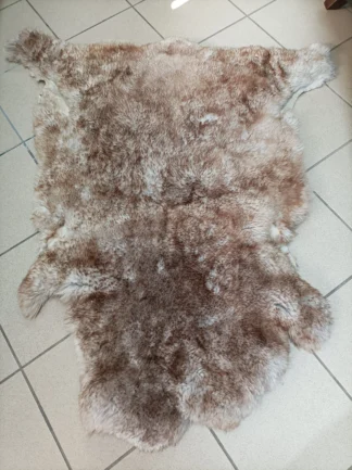 Real Sheep fur skin,  soft fur for floor rug.
