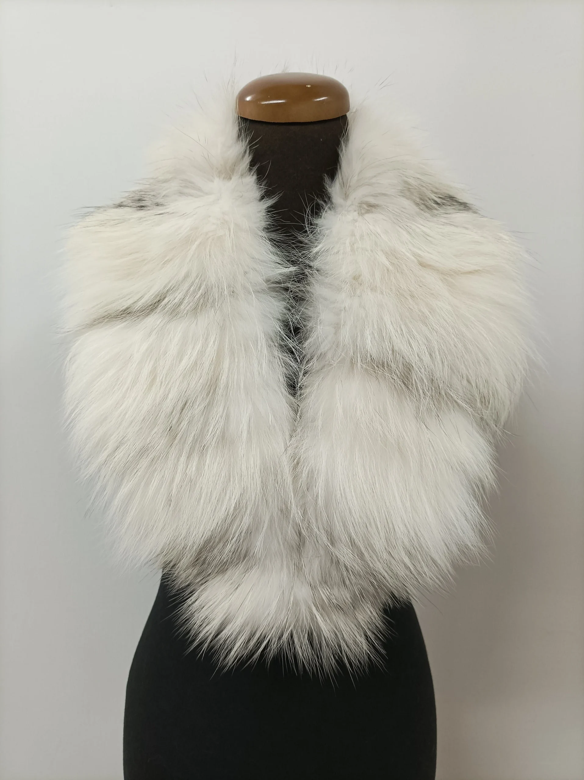 Fur collar, fox high quality fur collar platinum color, real fur scarf,coat winter accessories