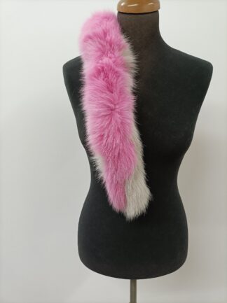 Fur hood trim, real fox hood trim, fur collar, multicolor, fox fur hood trim, fur scarf.