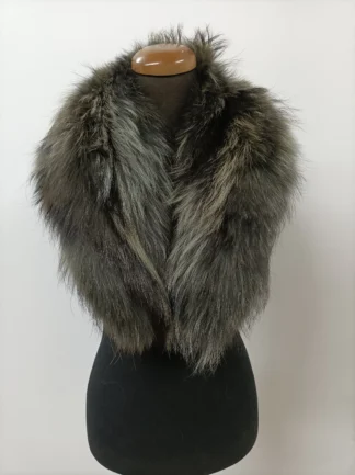 Fur collar,finn raccoon high quality fur collar , coat winter accessories