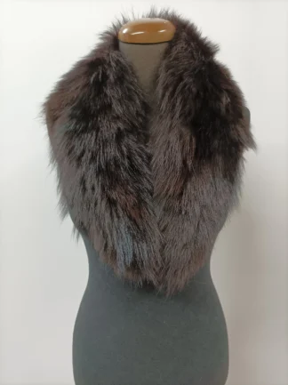 Fur collar,coyote high quality fur collar ,brown color, coat winter accessories