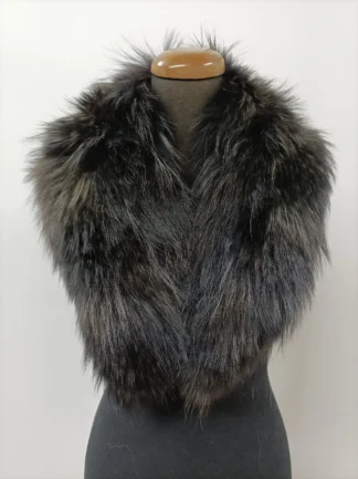 Fur collar,finn raccoon high quality fur collar , coat winter accessories