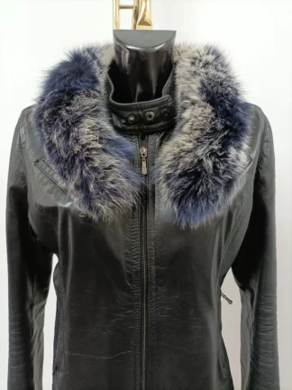 Real Fox hood trim, fur collar, blue & white color fox fur hood trim, fur scarf.