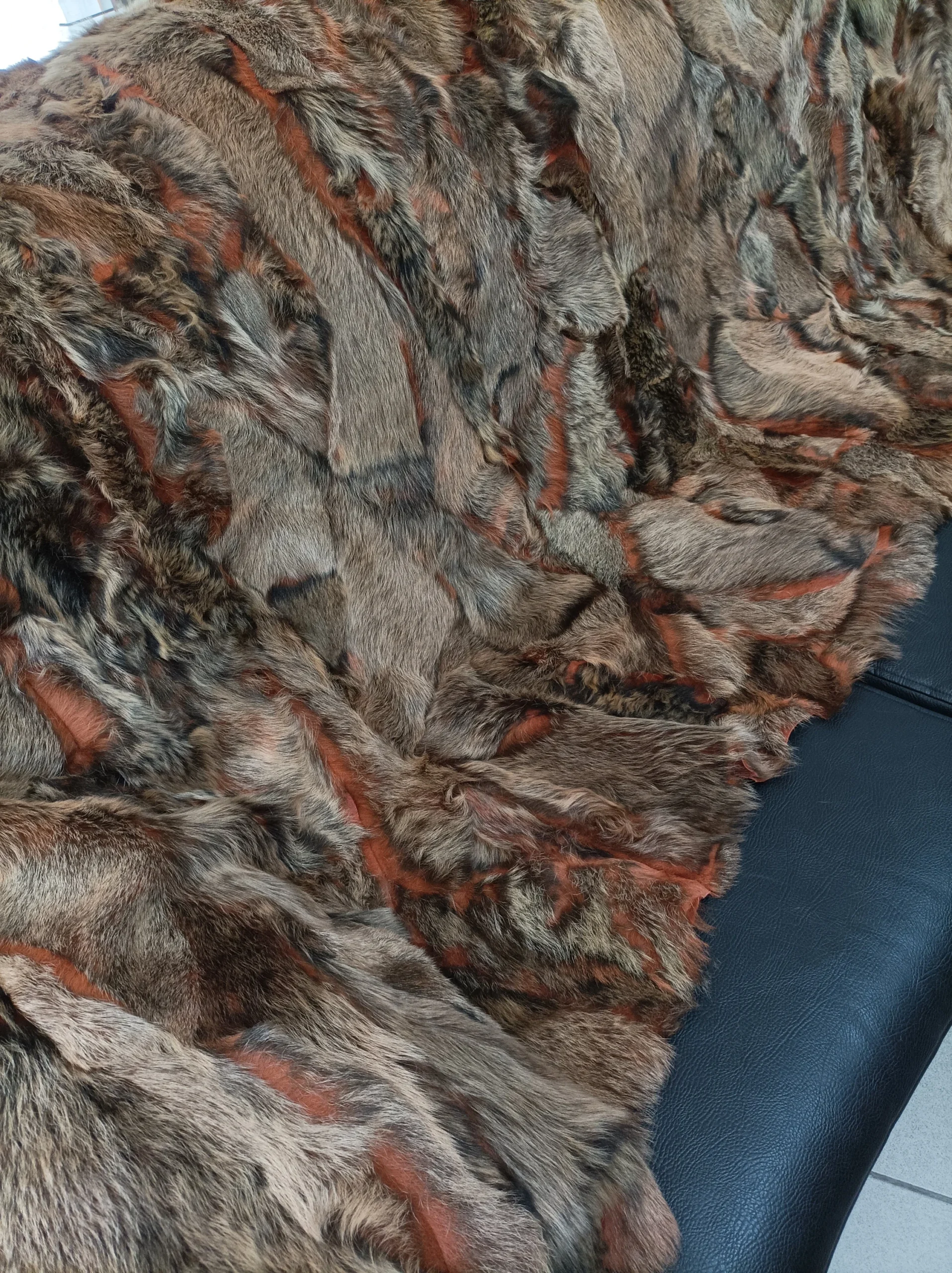 Real Sheep fur Toskana , soft fur for floor rug. Genuine sofa cover,Living room rug - Image 2