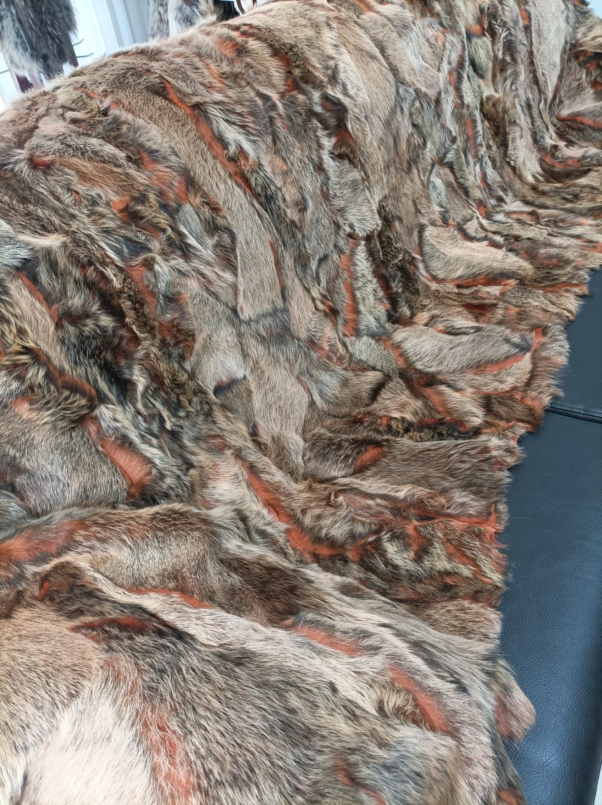Real Sheep fur Toskana , soft fur for floor rug. Genuine sofa cover,Living room rug - Image 5