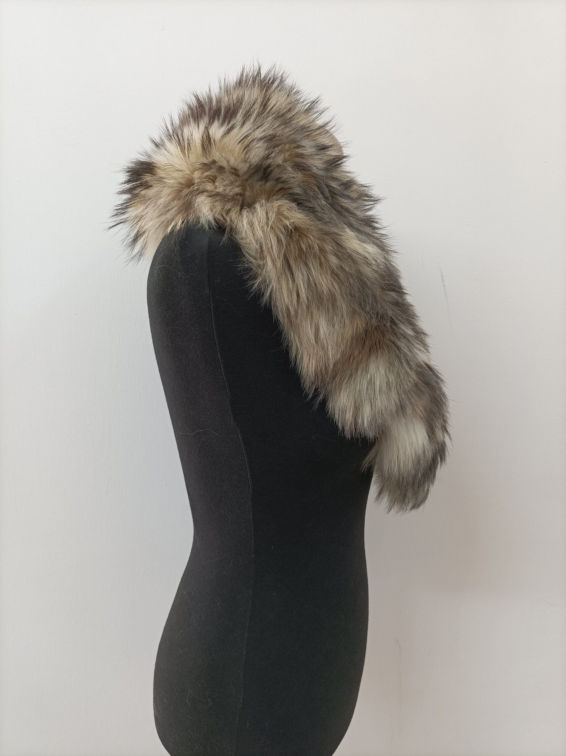 Fur collar,finn raccoon high quality fur collar , coat winter accessories - Image 3