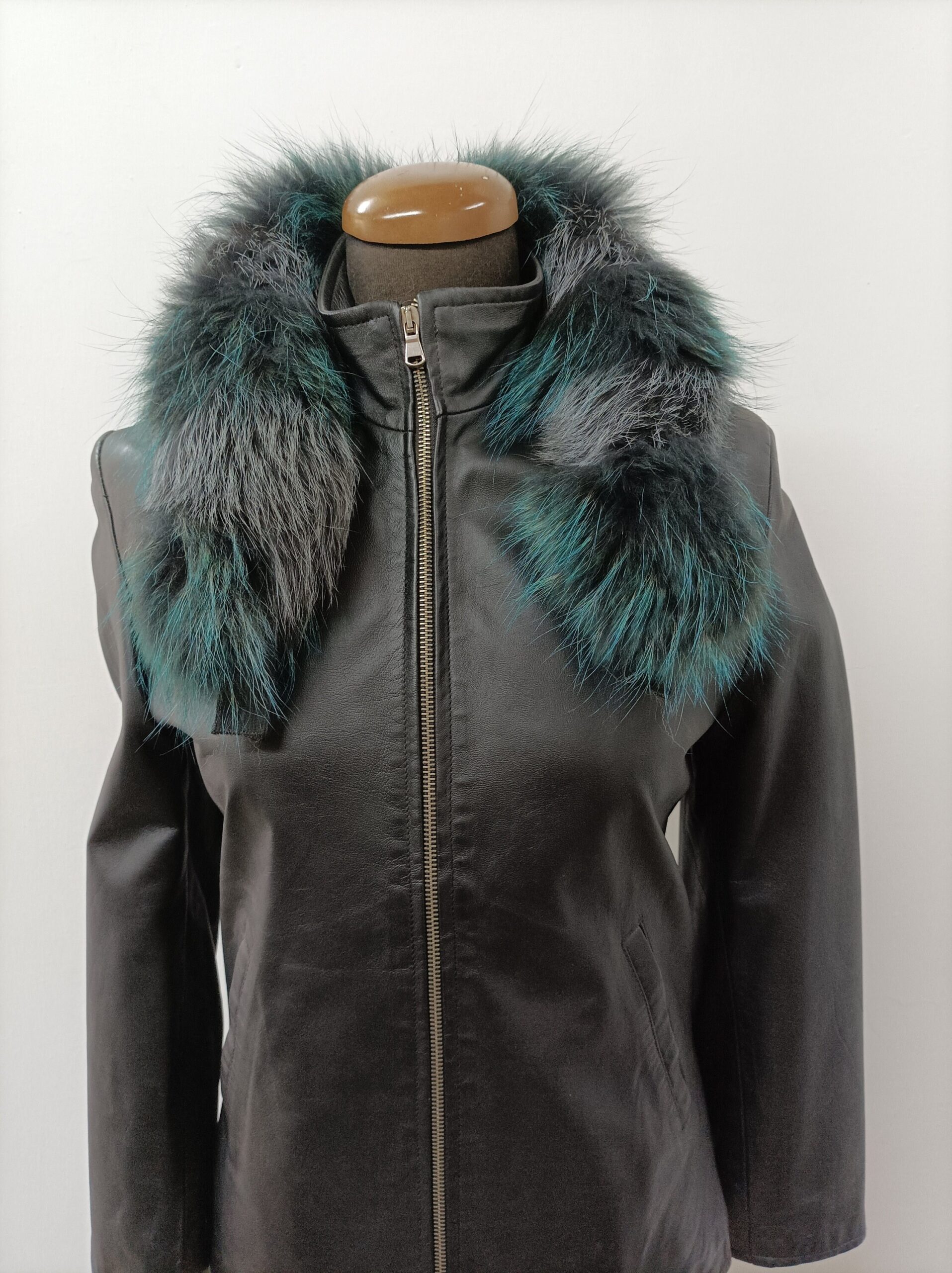 Real Fox hood trim, fur collar, multicolor fox fur hood trim, fur scarf.
