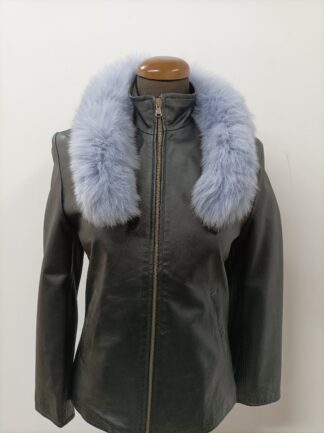 Real Fox hood trim, fur collar, fox fur hood trim, fur scarf.