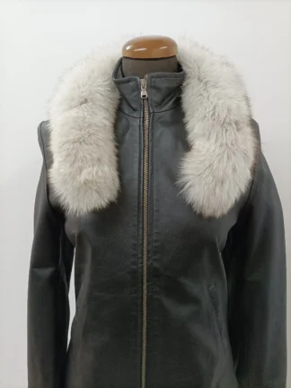 Real Fox hood trim, fur collar, fox fur hood trim, fur scarf.