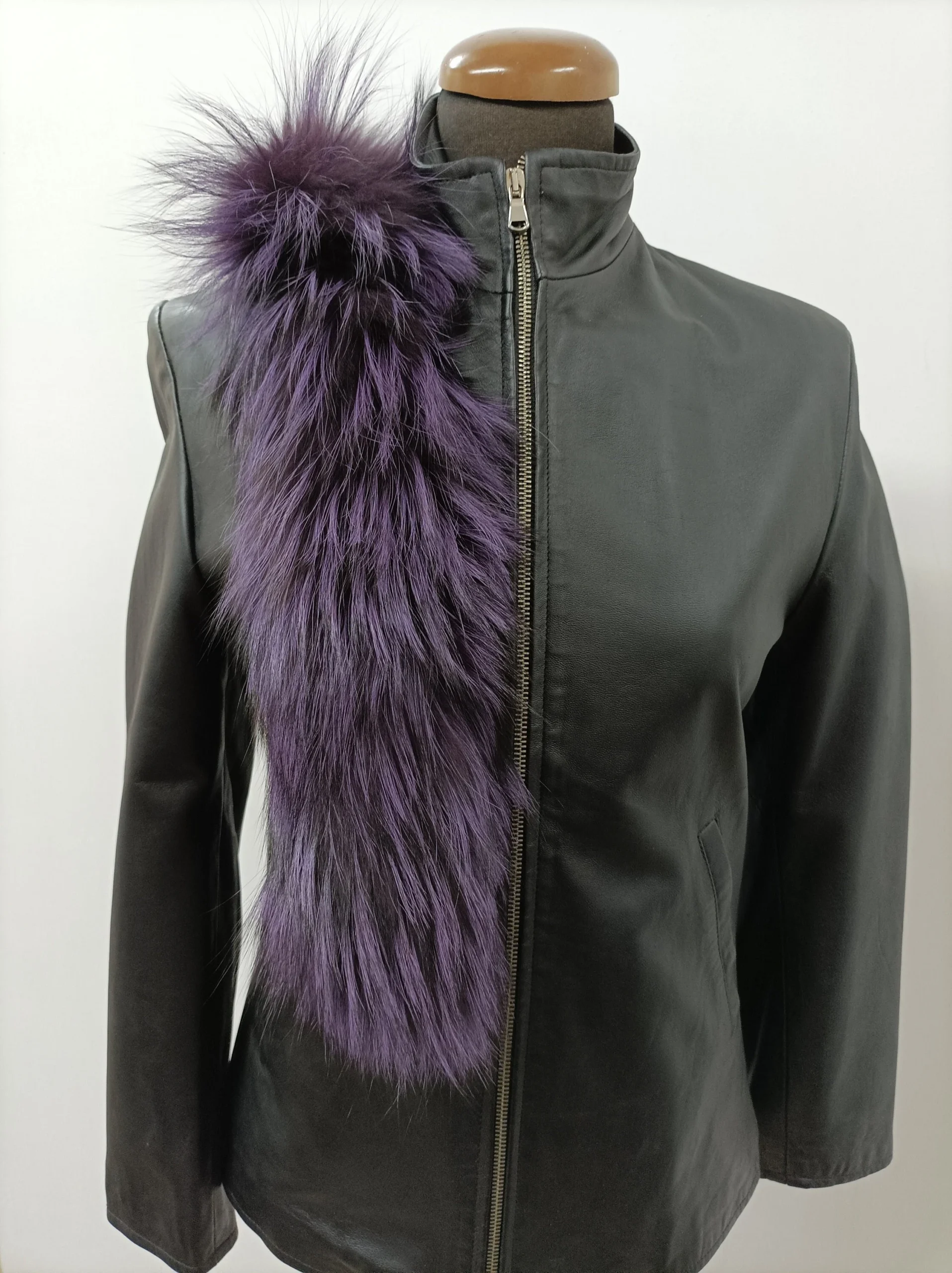 Real Fox hood trim, fur collar, fox fur hood trim, fur scarf. - Image 2