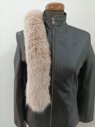 Real Fox Fur Hood Trim: Fur Collar Scarf