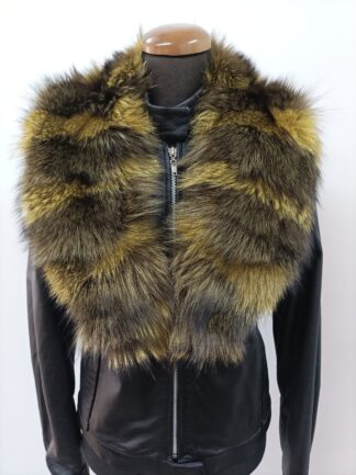 Real Fox Fur Collar: Multicolor Winter Coat Accessory