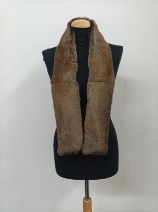 Rabbit Fur Scarf: Unisex Winter Neck Warmer