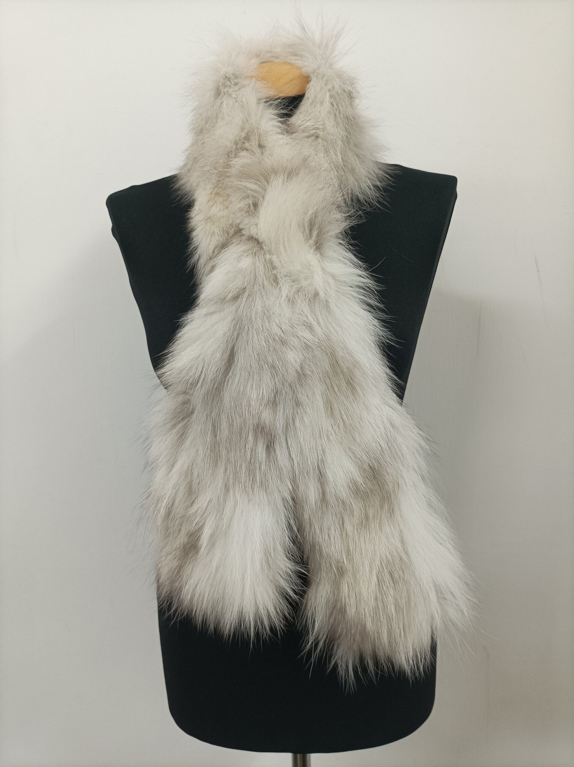 Fox Fur Scarf: Unisex Winter Neck Warmer