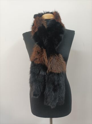 Fox Fur Scarf: Unisex Winter Neck Warmer