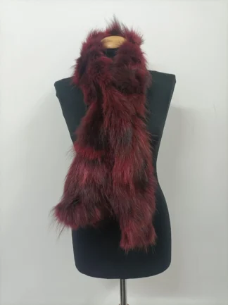 Finn Raccoon Fur Scarf: Unisex Winter Warmer