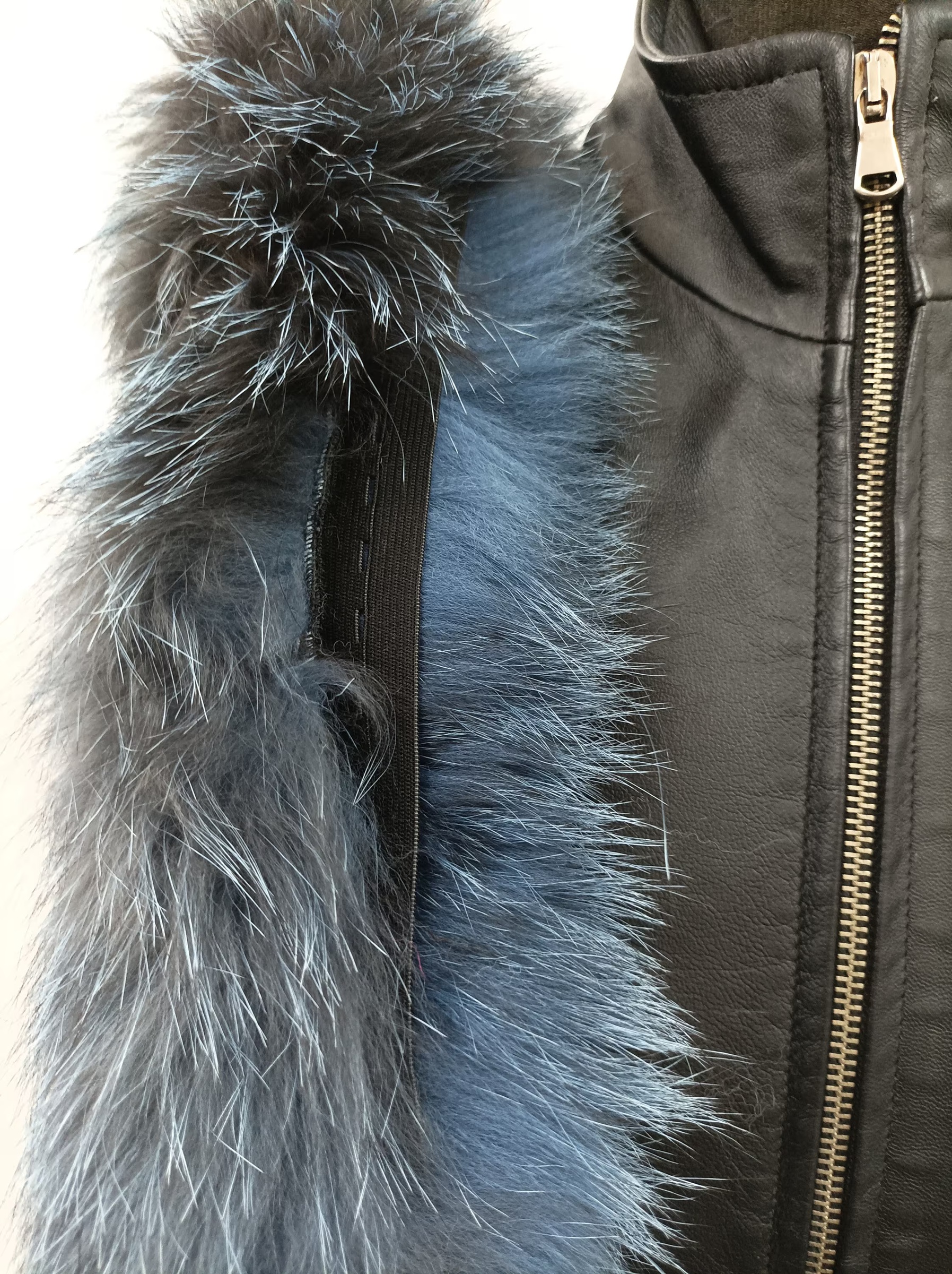 Real Fox hood trim, fur collar, fox fur hood trim, fur scarf. - Image 3