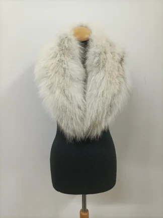 Fox Fur Collar: Winter Coat Accessory (110cm)