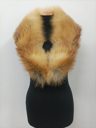 Natural Fox Fur Collar: Winter Coat Accessory