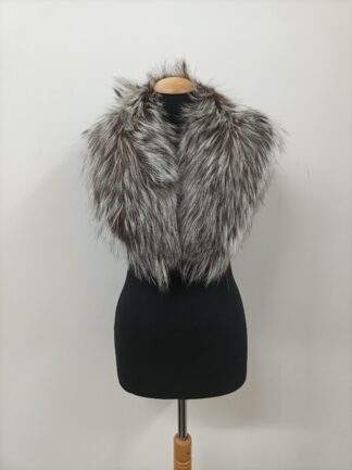 Fox Fur Collar: Winter Coat Accessory (110cm)