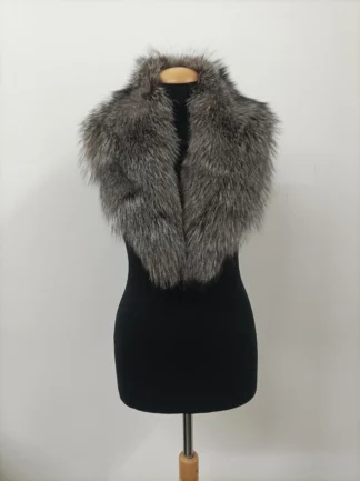 Real Fox Fur Collar: Winter Coat Accessory