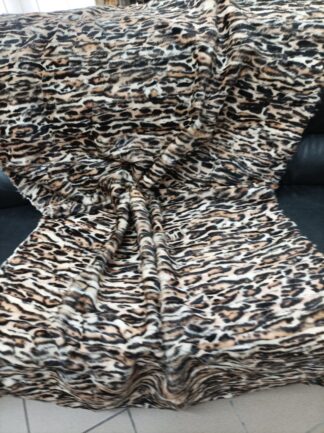 Real Goat fur blanket throw leopard, Home warmer