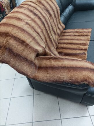 Real Rabbit fur shorn  blanket throw, Home warmer,sofa cover