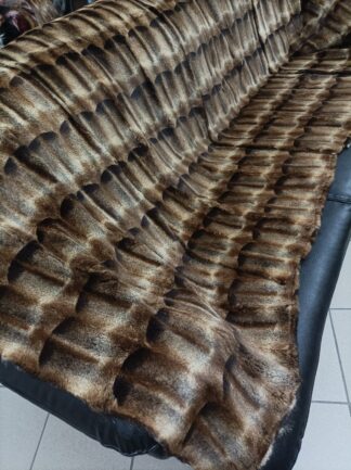 Real Rabbit fur shorn  blanket throw, Home warmer, sofa cover