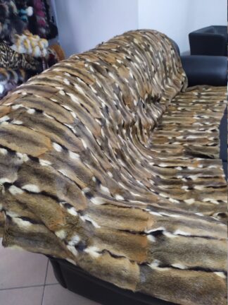 Real Martin fur blanket naural colour, Home warmer