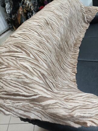 Real Mink fur blanket throw multicolor, Home warmer