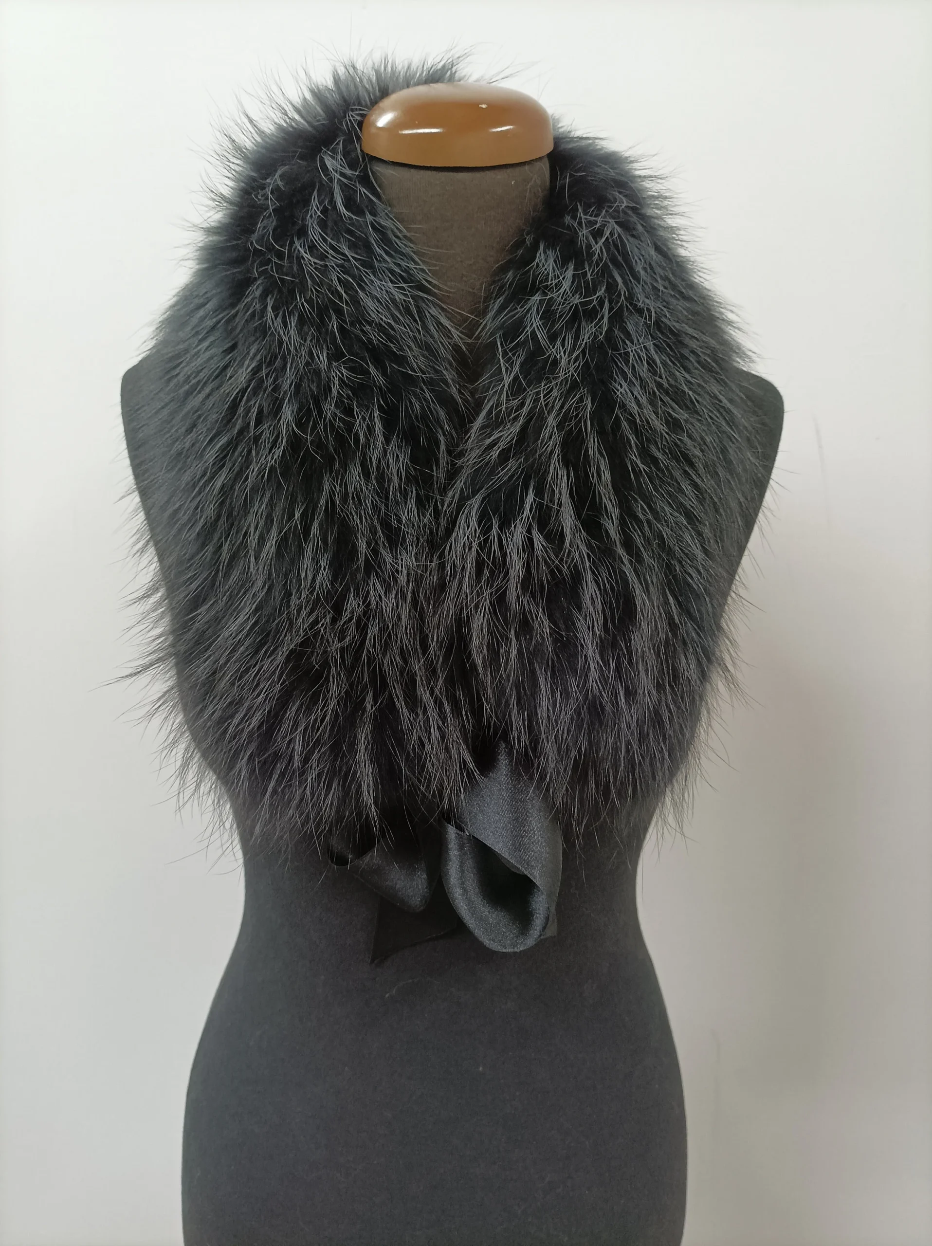 Finn Raccoon Fur Collar, High Quality Winter Coat Accessory