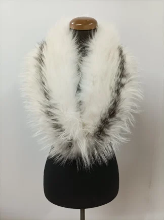 Fur collar, fox fur collar, realFur collar,Platinum color , coat winter accessories