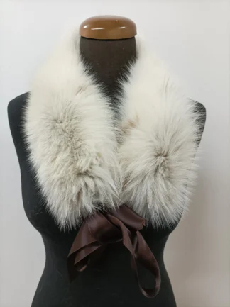 Fox Fur Collar, Winter Coat Accessory, High Quality Fur