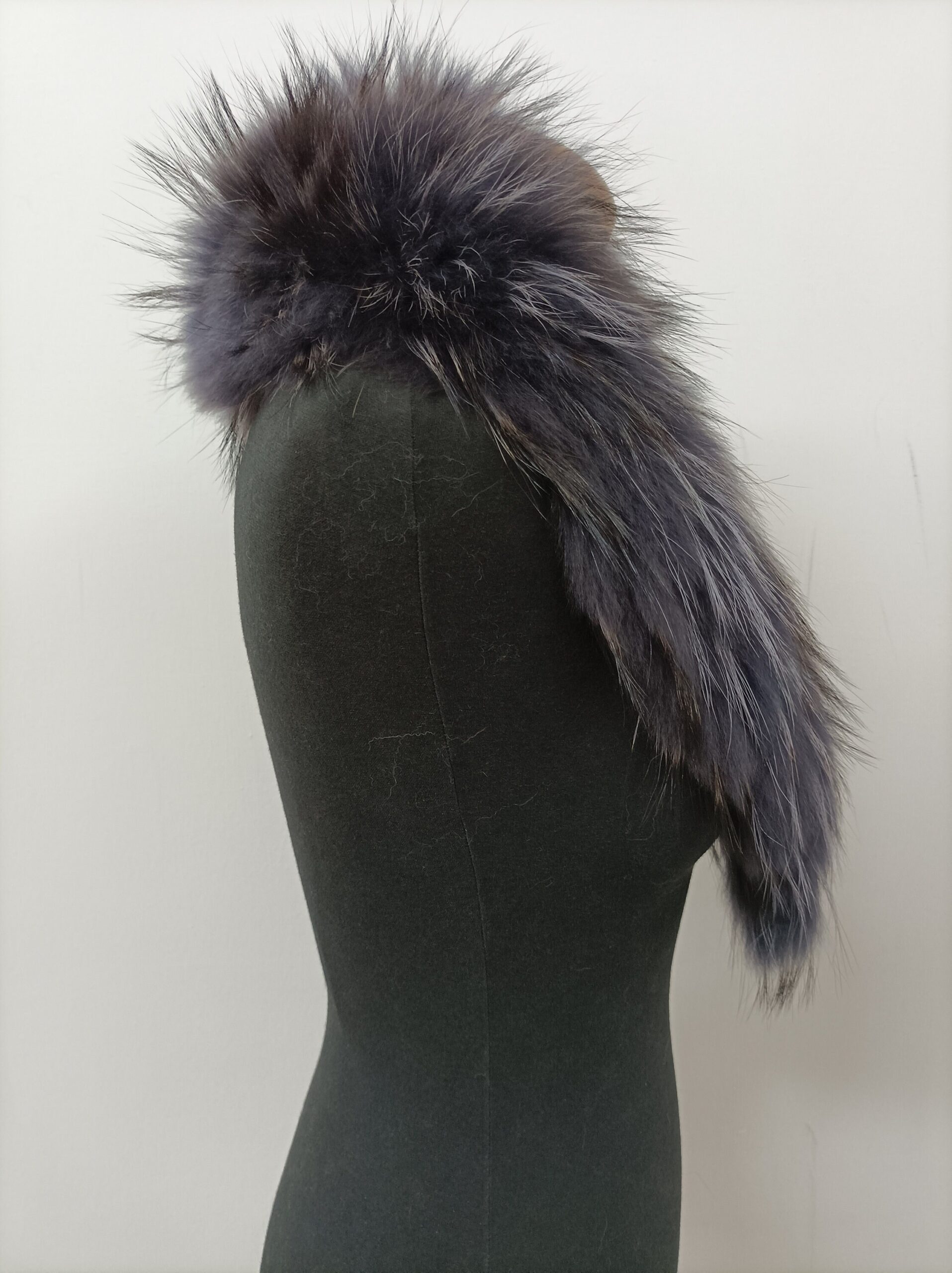 Fur collar, Finn raccoon high quality fur collar , coat winter accessories - Image 4