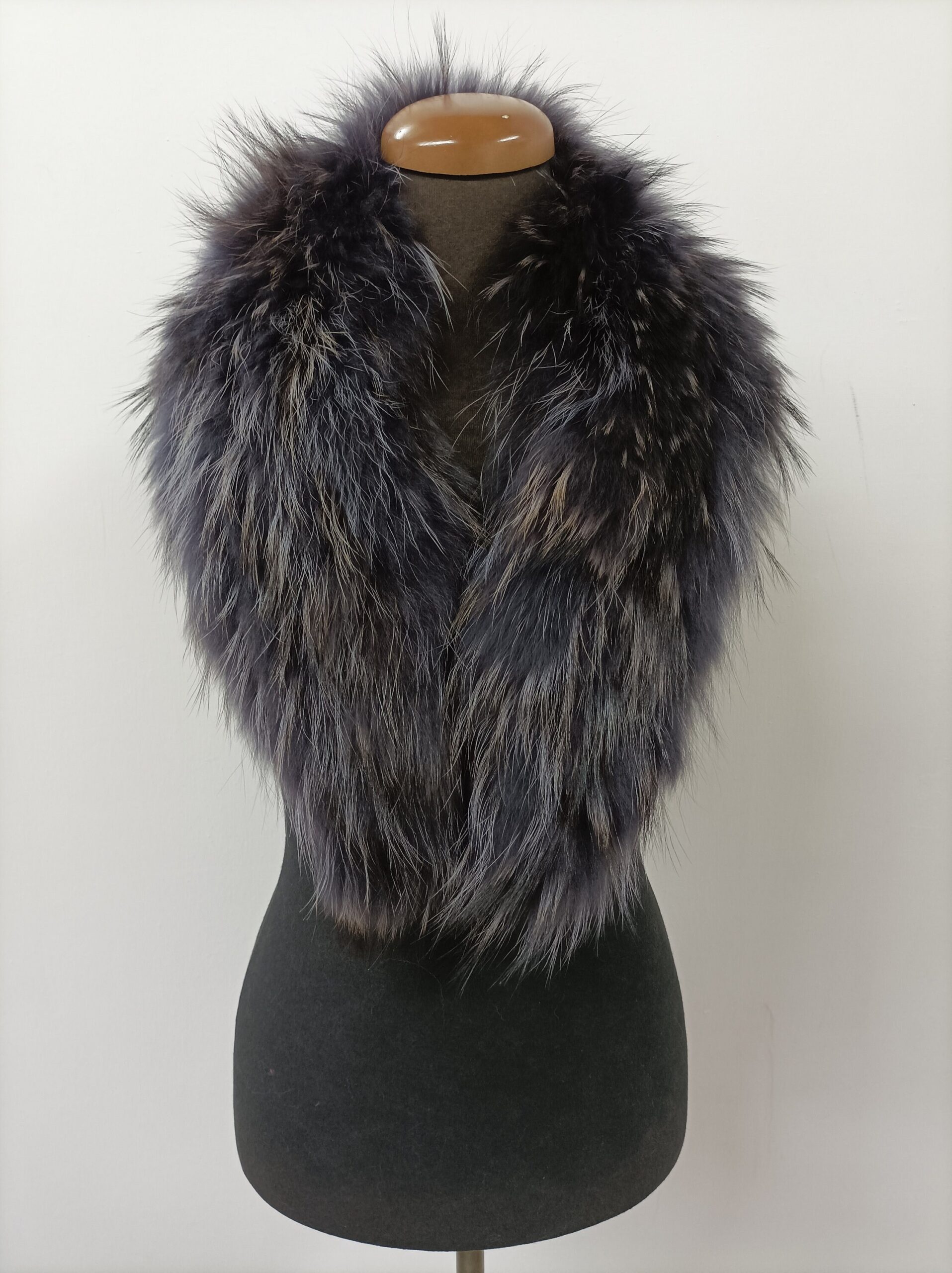Fur collar, Finn raccoon high quality fur collar , coat winter accessories - Image 5