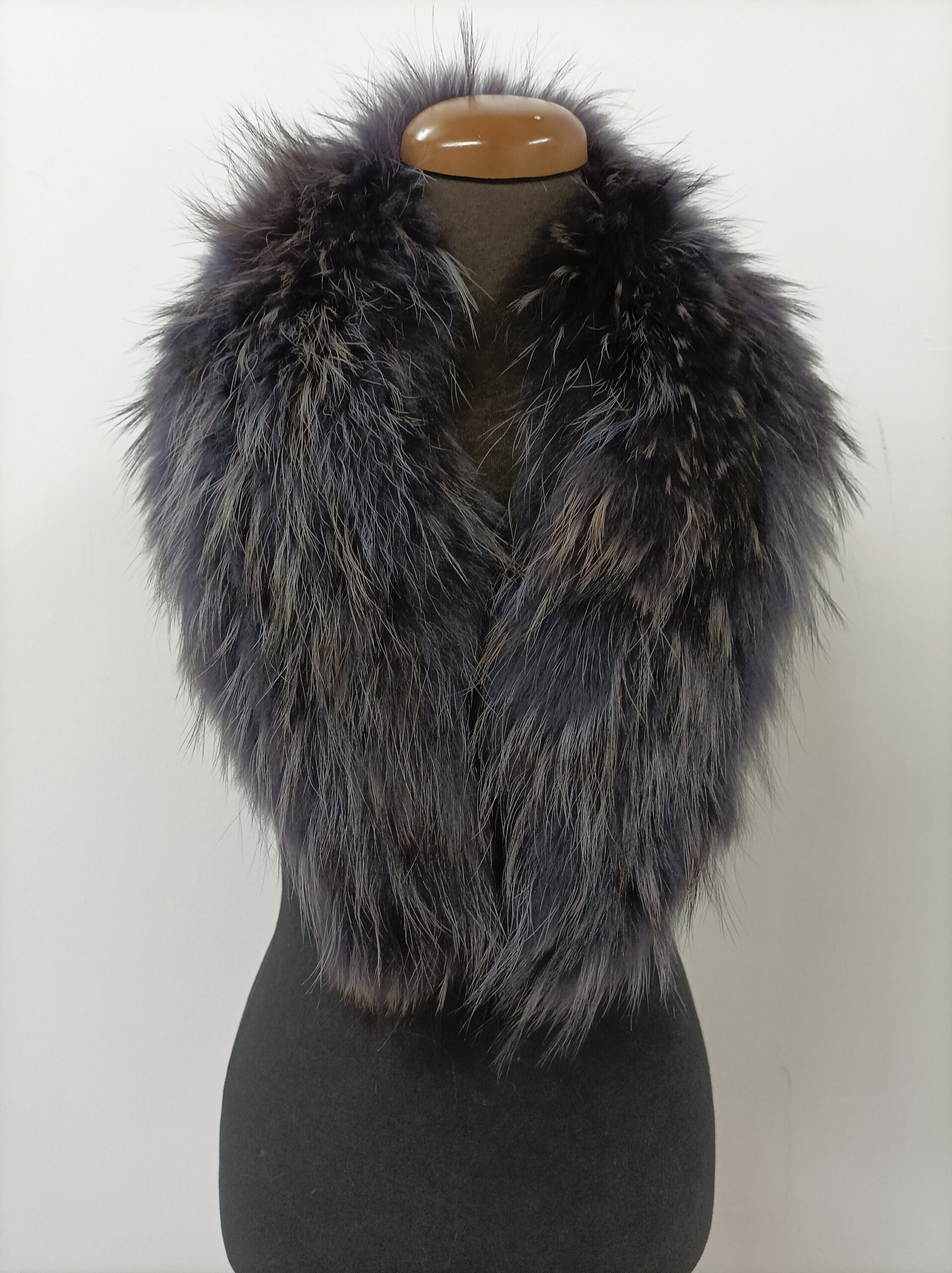 Fur collar, Finn raccoon high quality fur collar , coat winter accessories - Image 6