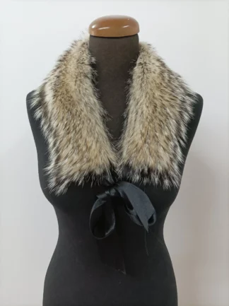 Fur collar, high quality fur collar natural color, coat winter accessories