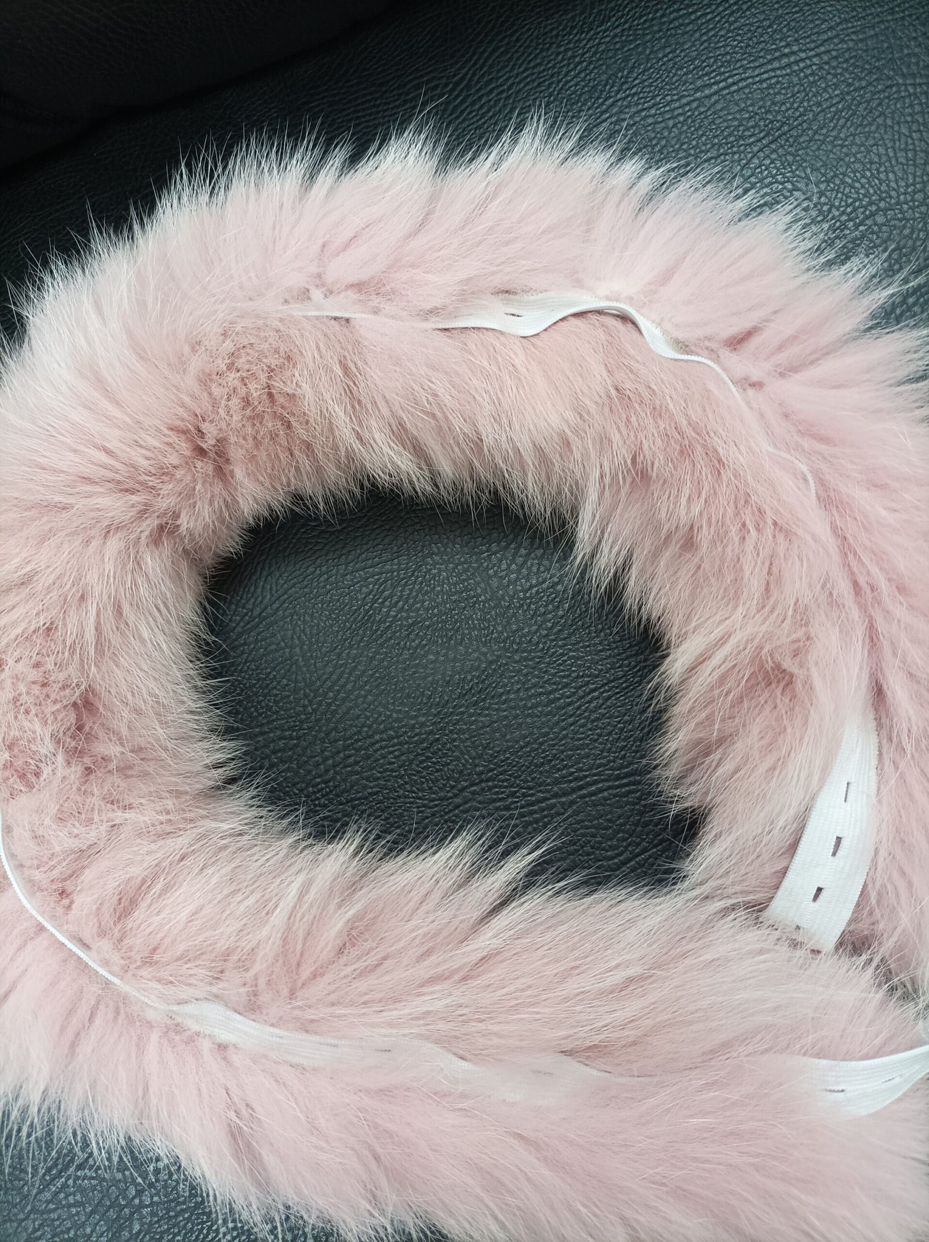 Fur hood trim, real fox hood trim, fur collar, fox fur hood trim, fur scarf. - Image 2