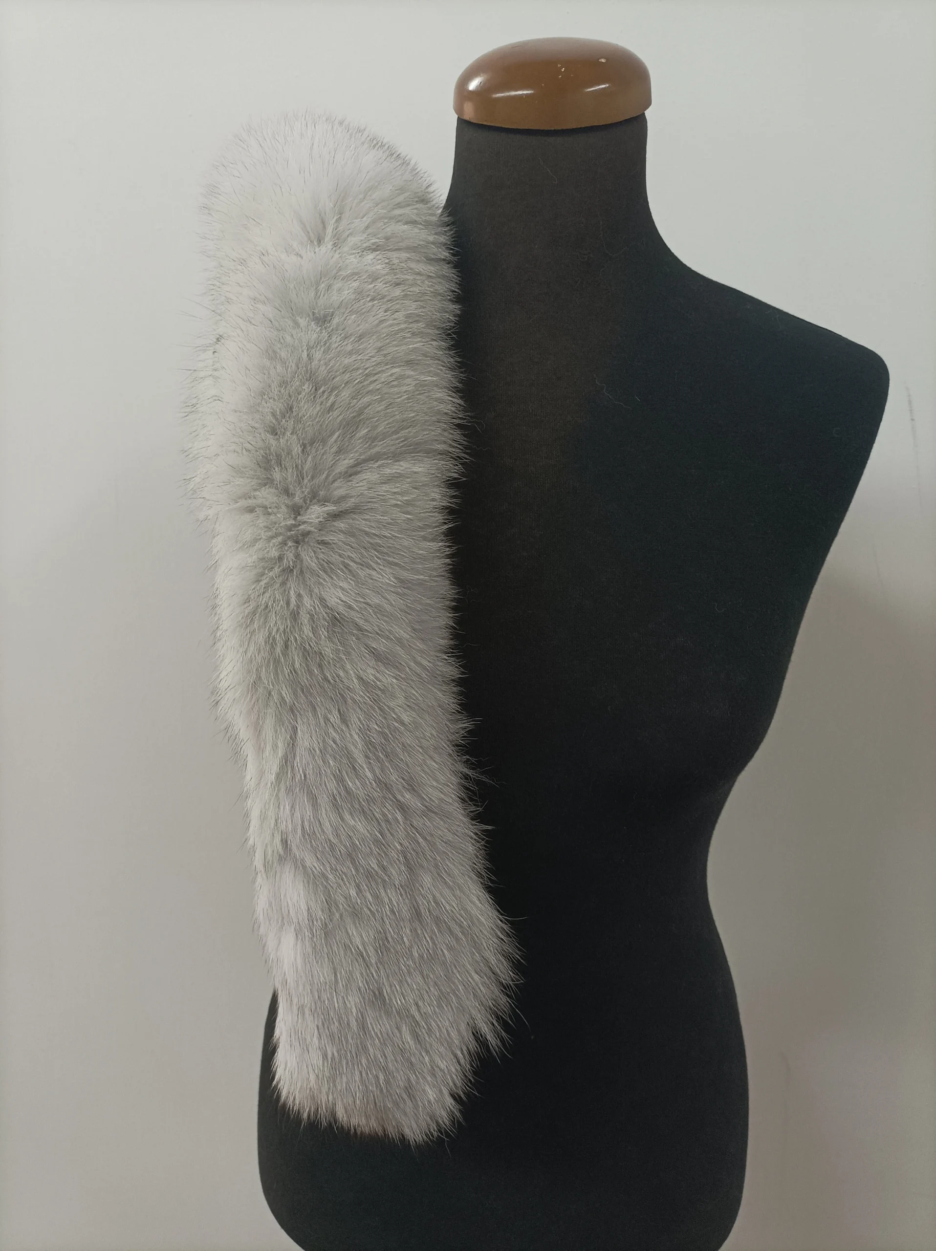 Fur hood trim, real fox hood trim, fur collar, fox fur hood trim, fur scarf. - Image 6