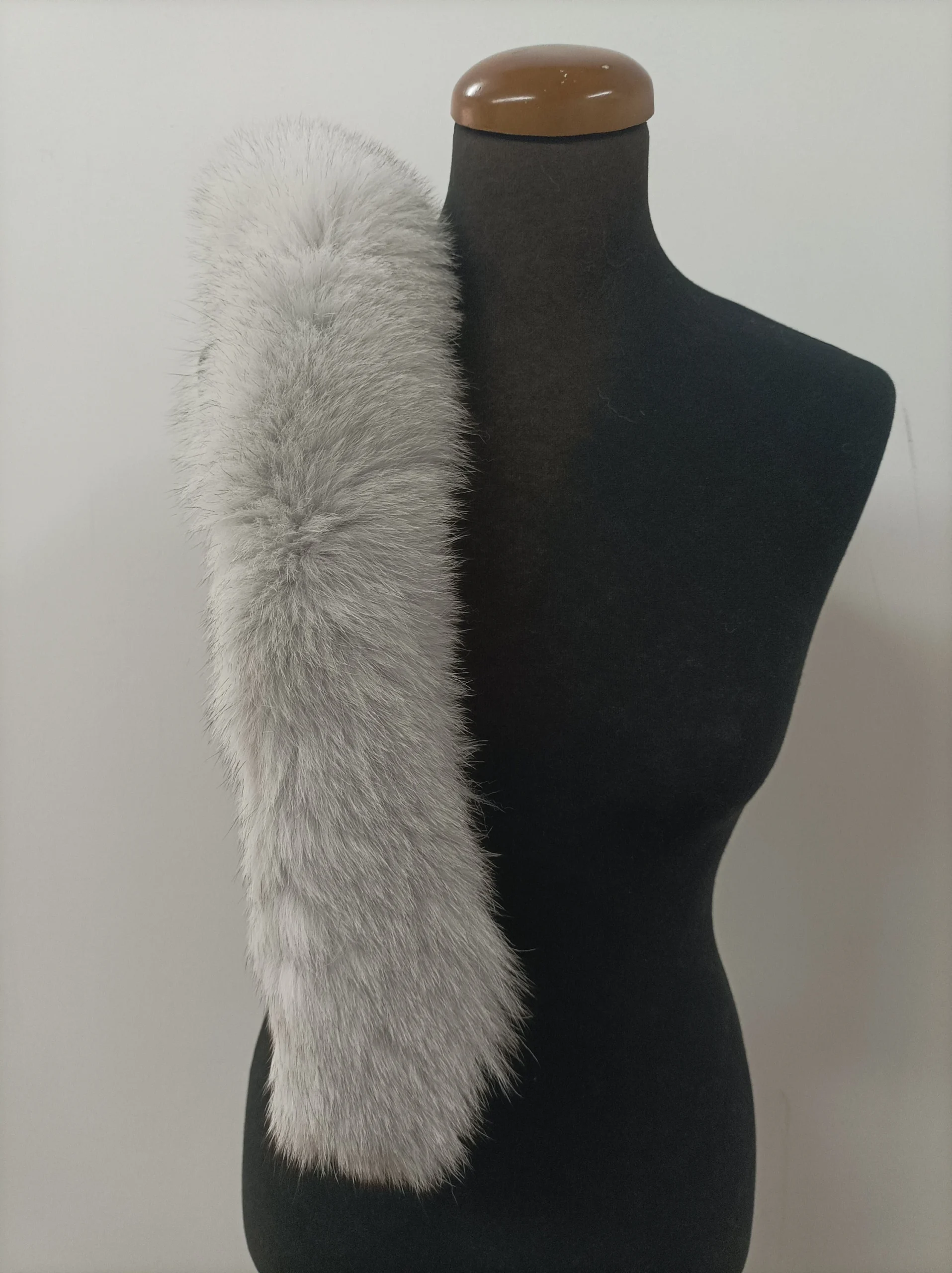 Fur hood trim, real fox hood trim, fur collar, fox fur hood trim, fur scarf. - Image 7