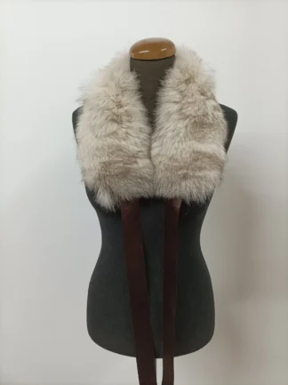 Fox Fur Collar, Winter Coat Accessory