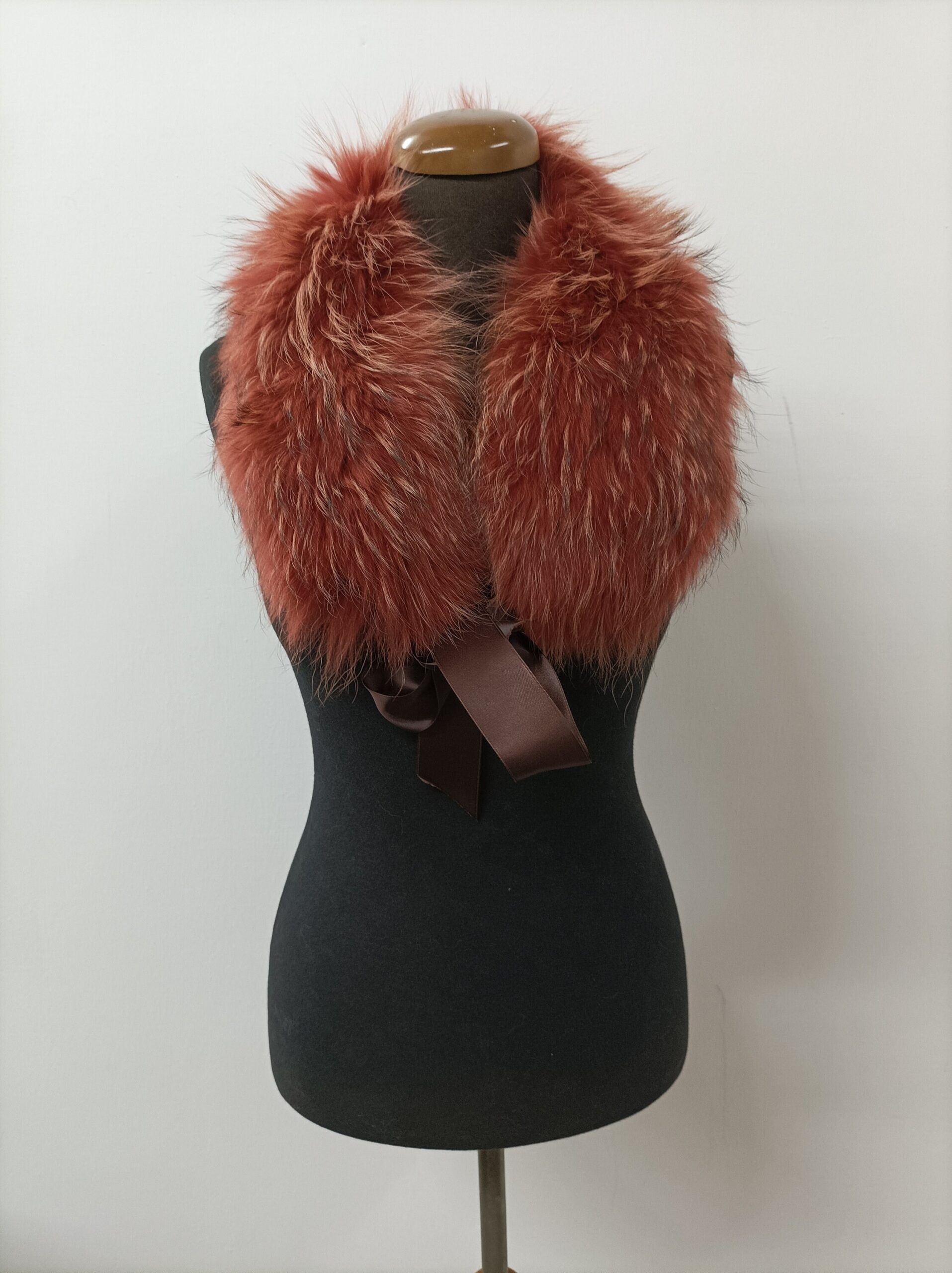 Fur collar,finn raccoon high quality, fur collar ,keramidi color, coat winter accessories