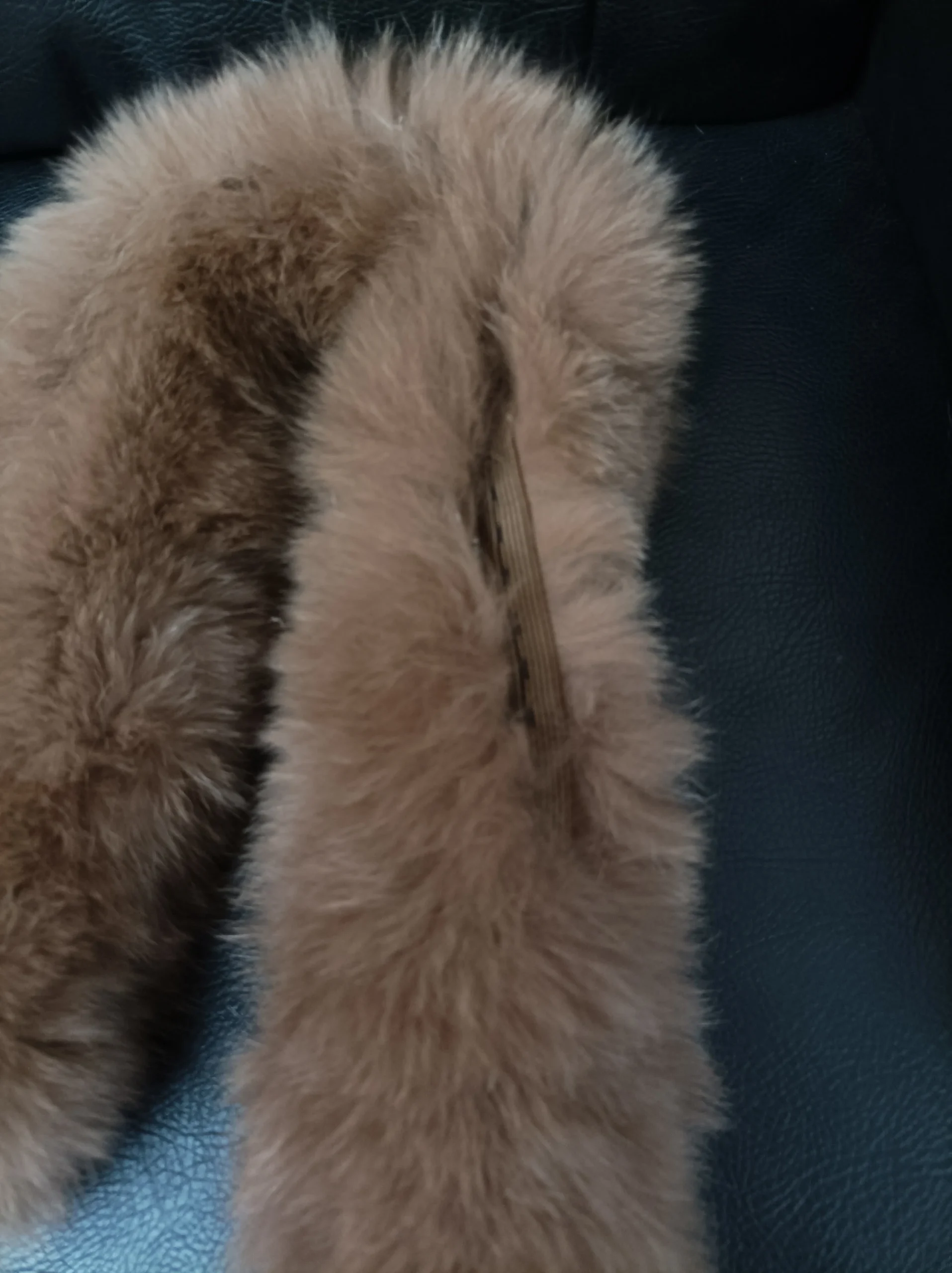 Fur hood trim, real fox hood trim, fur collar, fox fur hood trim, fur scarf. - Image 8