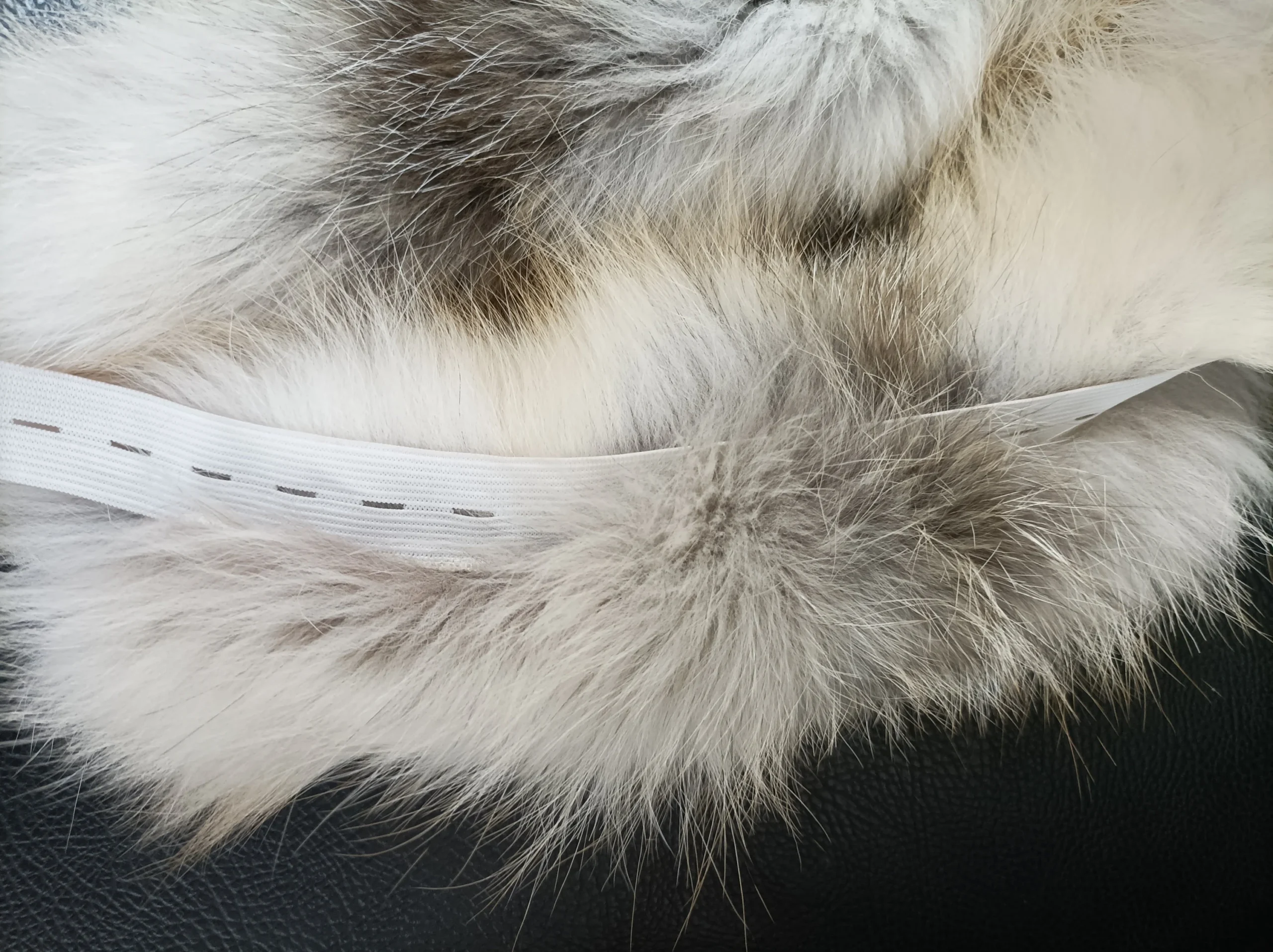 Fur hood trim, real fox hood trim, fur collar, golden color, fox fur hood trim, fur scarf. - Image 8