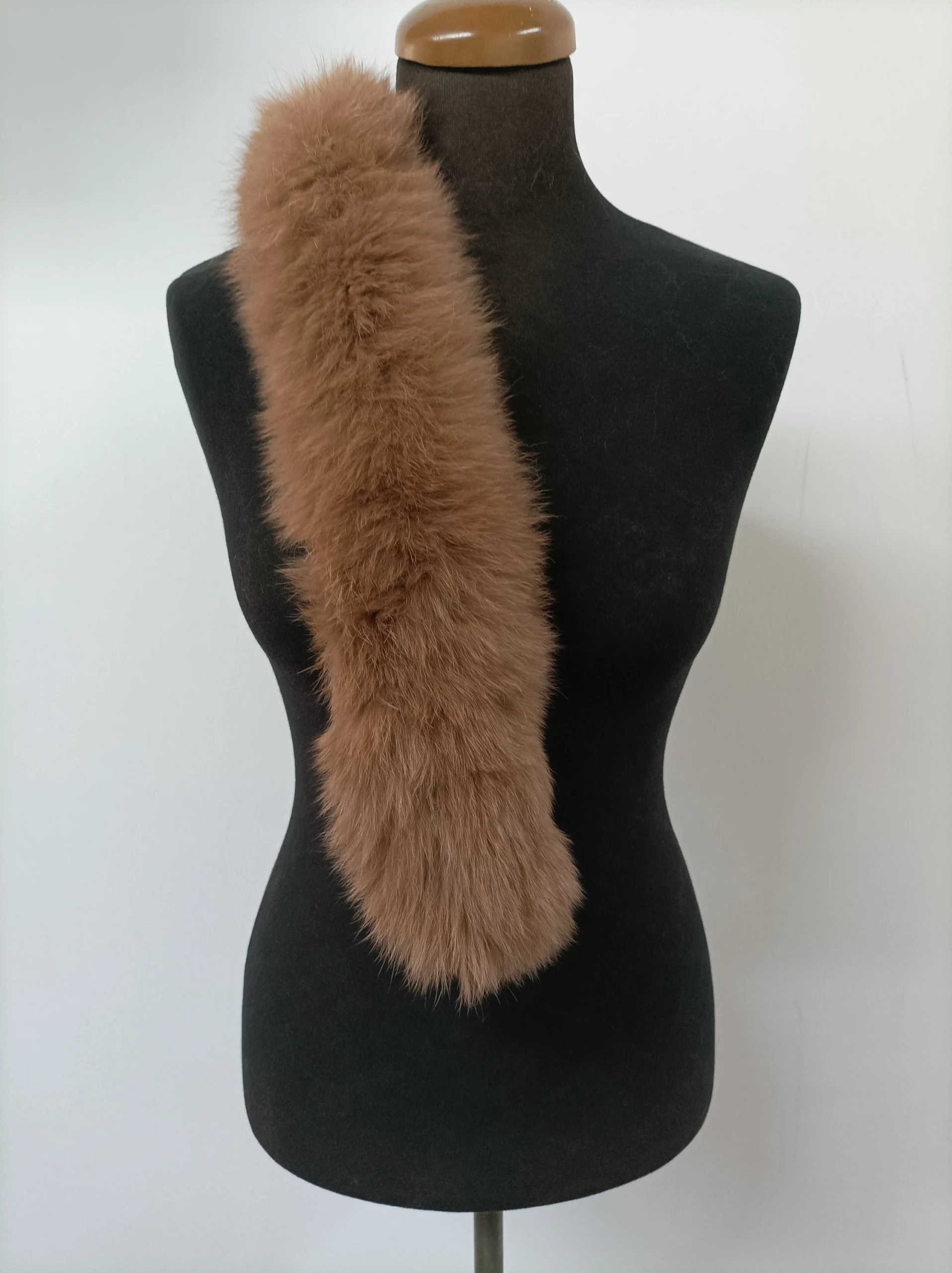 Fur hood trim, real fox hood trim, fur collar, fox fur hood trim, fur scarf. - Image 2