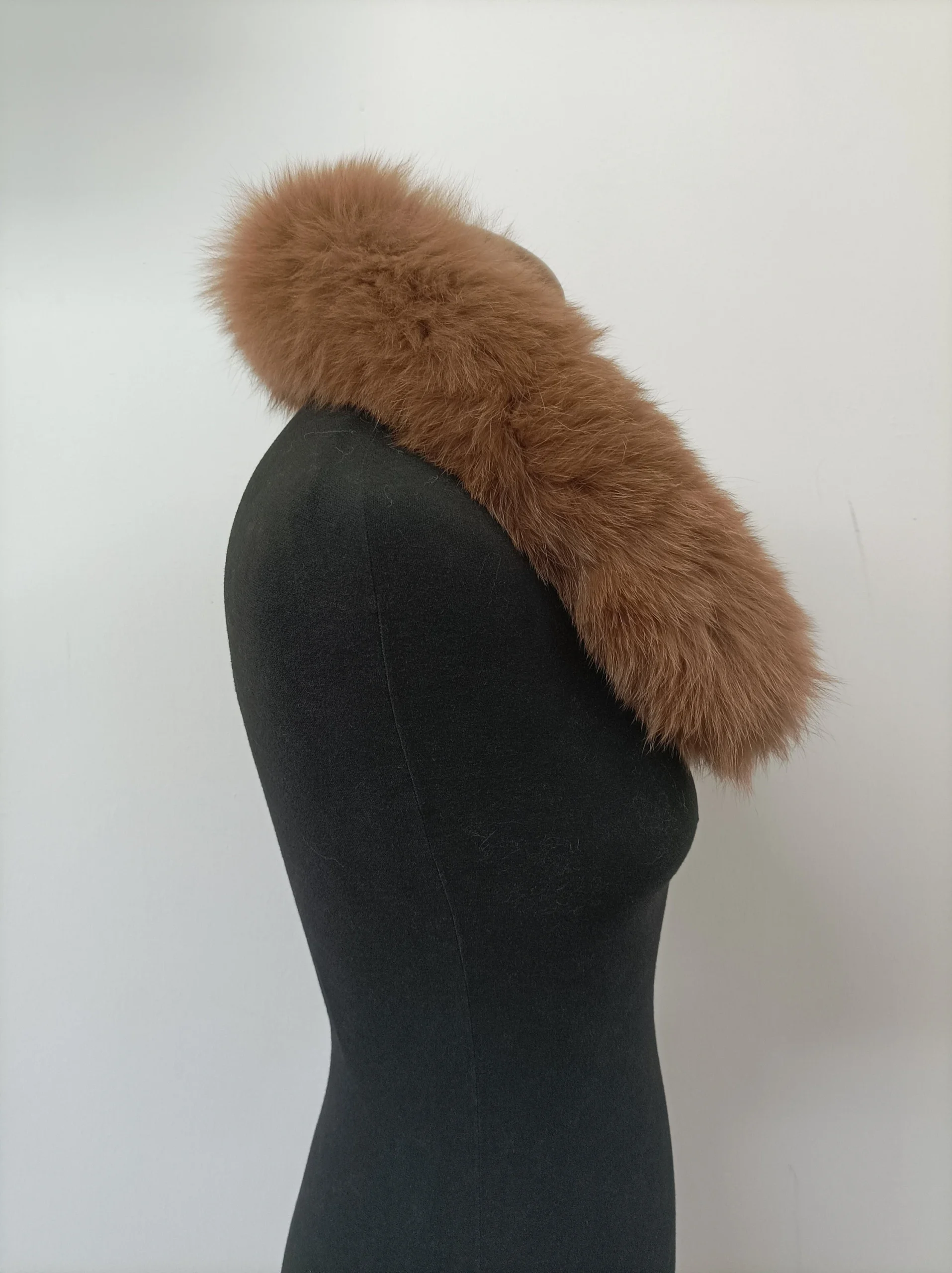 Fur hood trim, real fox hood trim, fur collar, fox fur hood trim, fur scarf. - Image 3