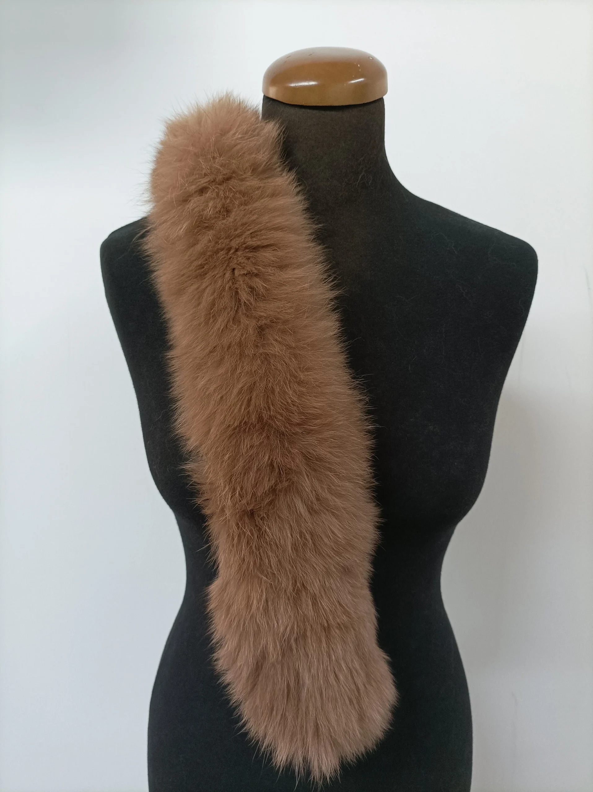 Fur hood trim, real fox hood trim, fur collar, fox fur hood trim, fur scarf. - Image 4